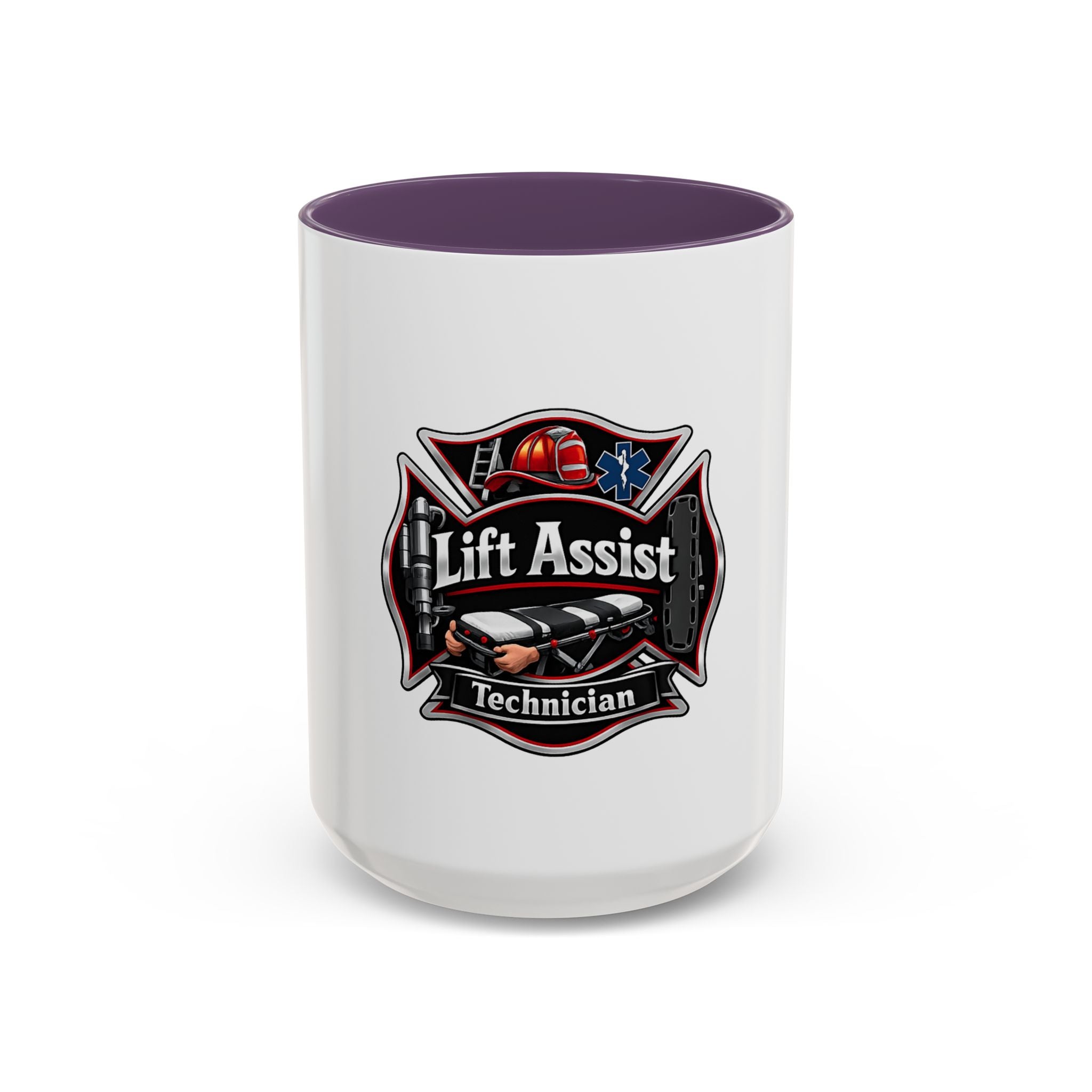 Lift Assist Technician Coffee Mug — Emergency Rescue EMT Firefighter Tribute (11/15 oz)