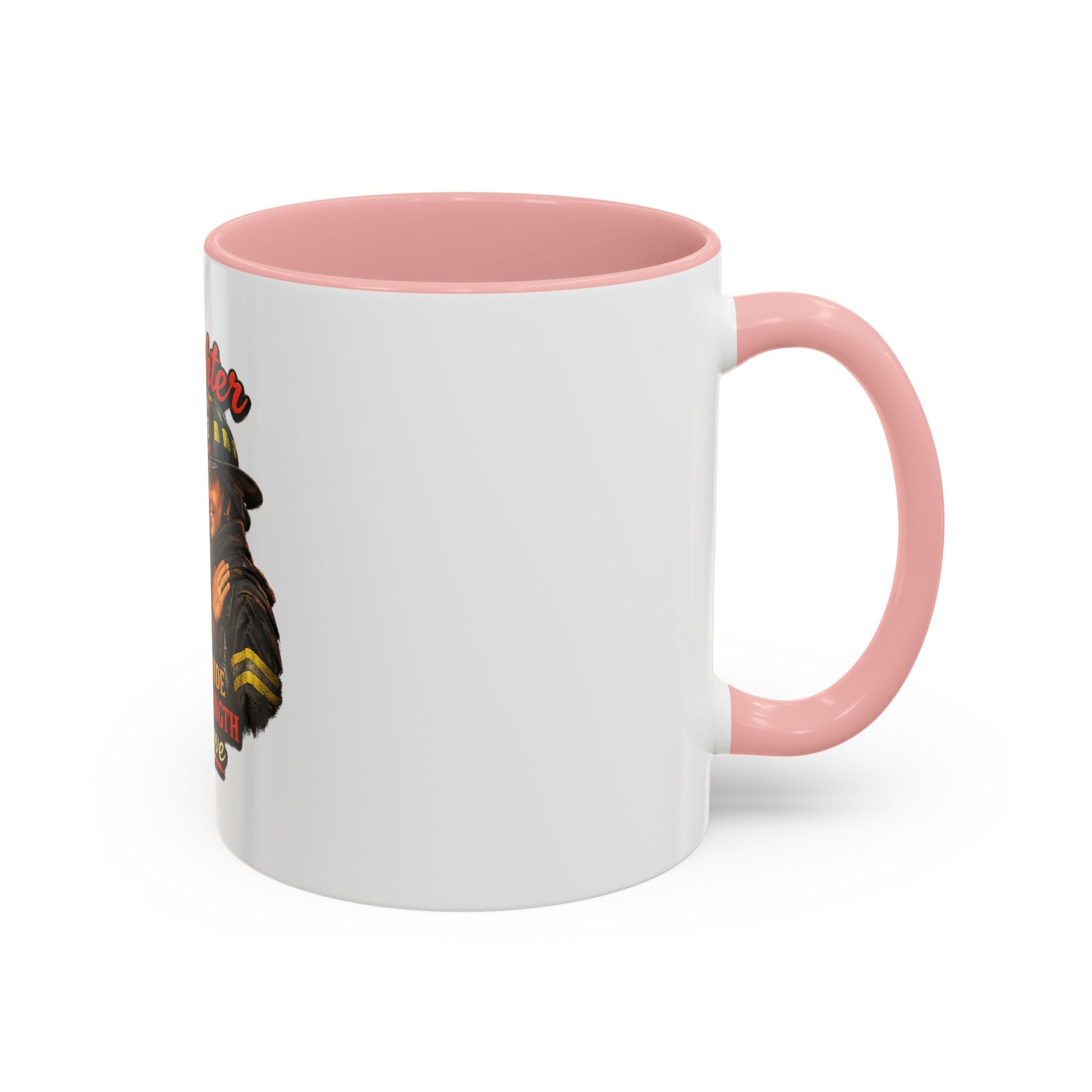 Firefighter Mom Coffee Mug — "Part Pride, Part Strength, All Love" (11/15oz)