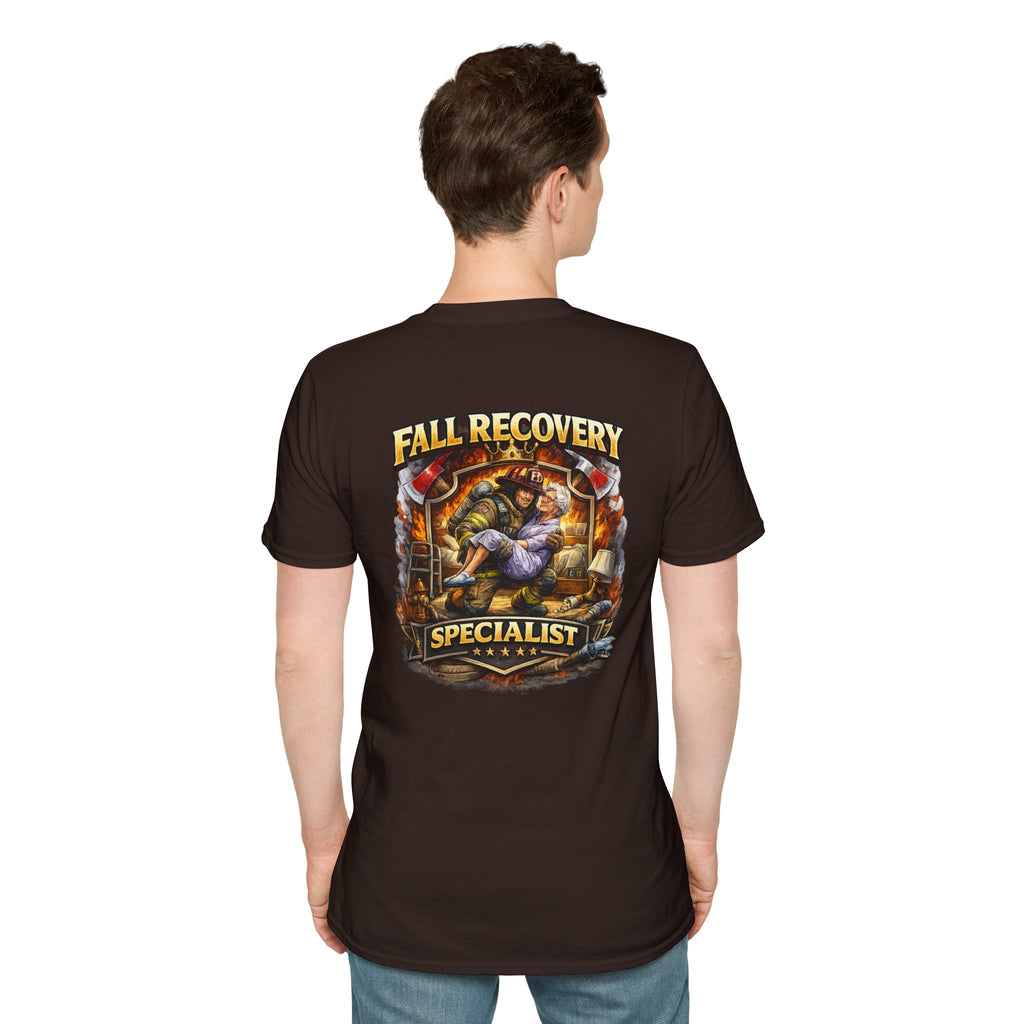 Fall Recovery Specialist T-Shirt - Rescue & Safety Crew Tee