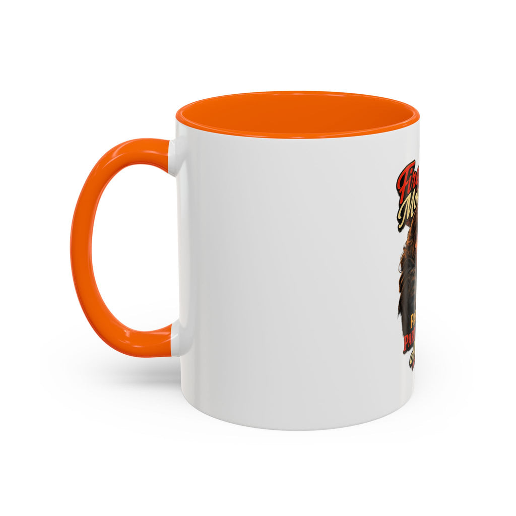 Firefighter Mom Coffee Mug — "Part Pride, Part Strength, All Love" (11/15oz)