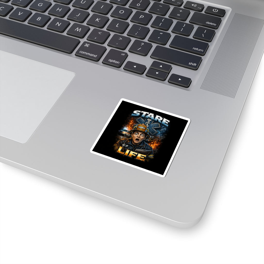 Stare of Life Firefighter Sticker — Rookie Helmet EMS Rescue Design