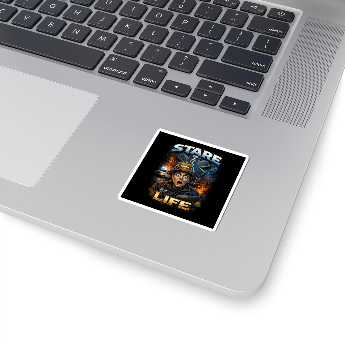 Stare of Life Firefighter Sticker — Rookie Helmet EMS Rescue Design