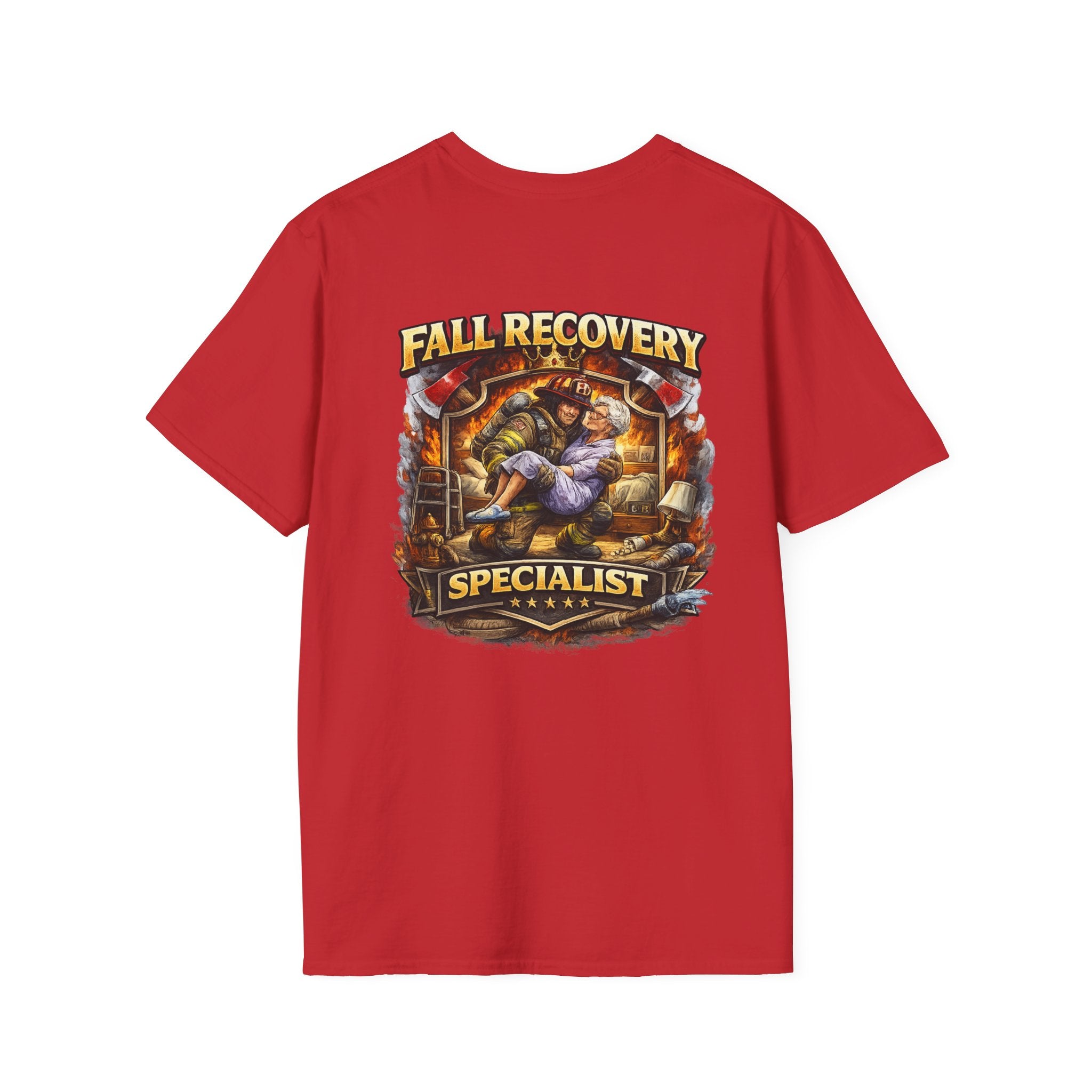 Fall Recovery Specialist T-Shirt - Rescue & Safety Crew Tee