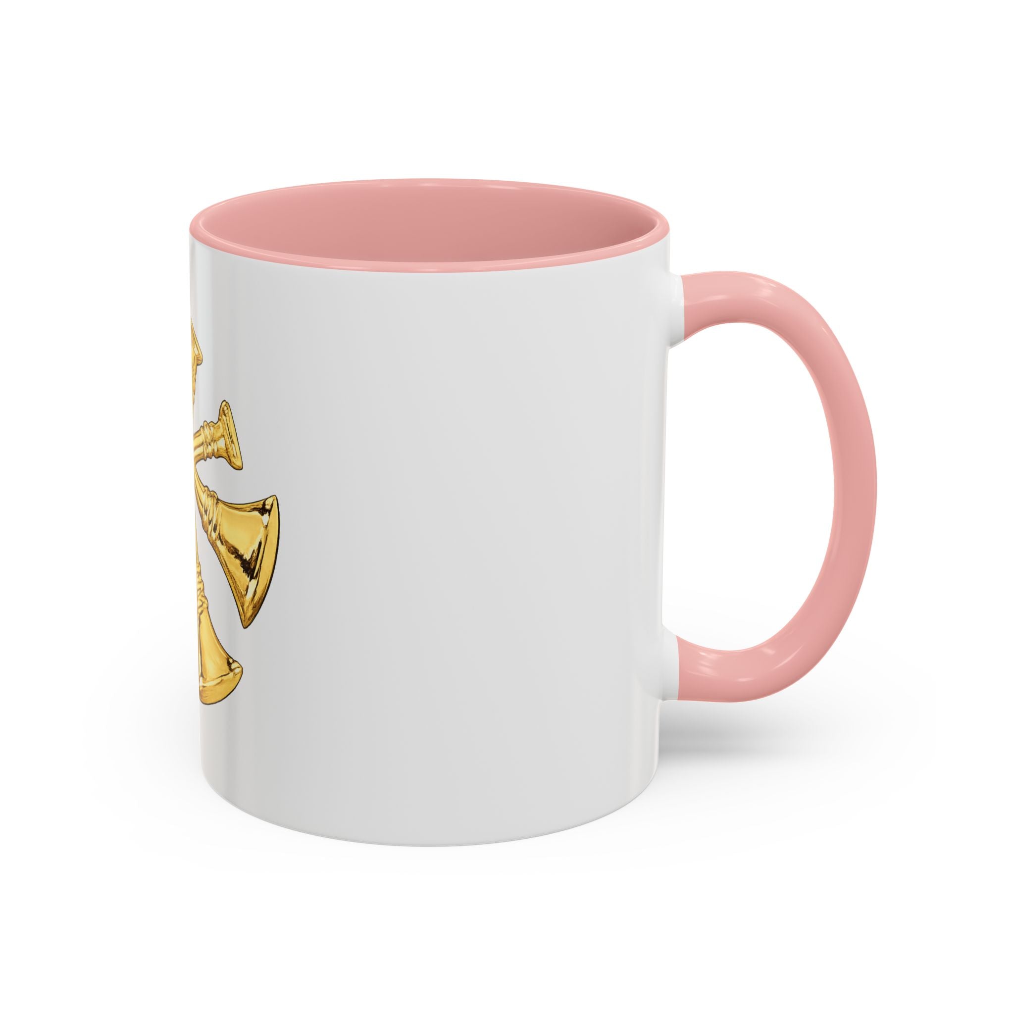 Deputy/Assistant Fire Chief Accent Coffee Mug — Firefighter Rank Insignia (11/15 oz)