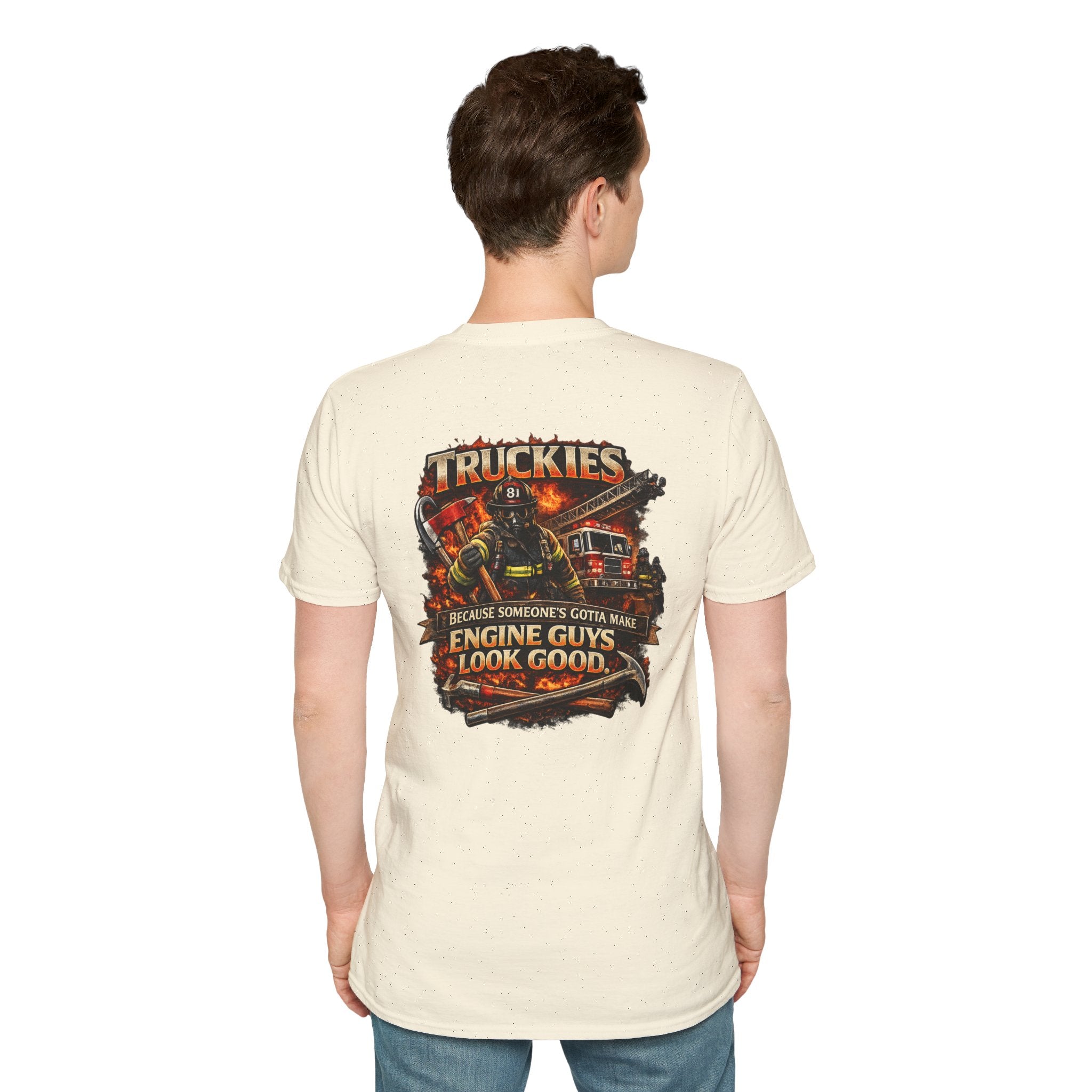Truckies T-Shirt — "Truckies: because someone’s gotta make the engine guys look good."
