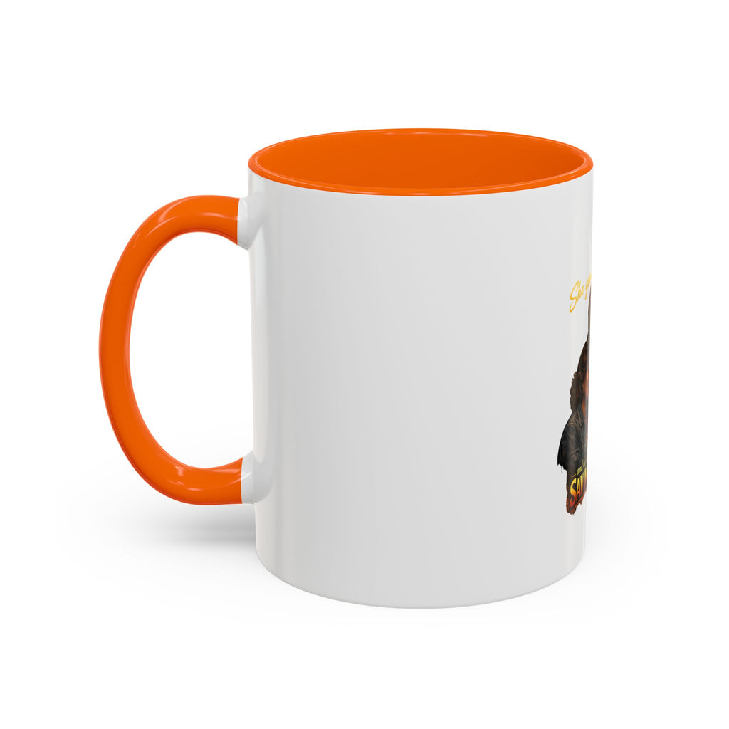Firefighter Coffee Mug — "She Gave Him Life... He Chose to Spend It Saving Others" Tribute
