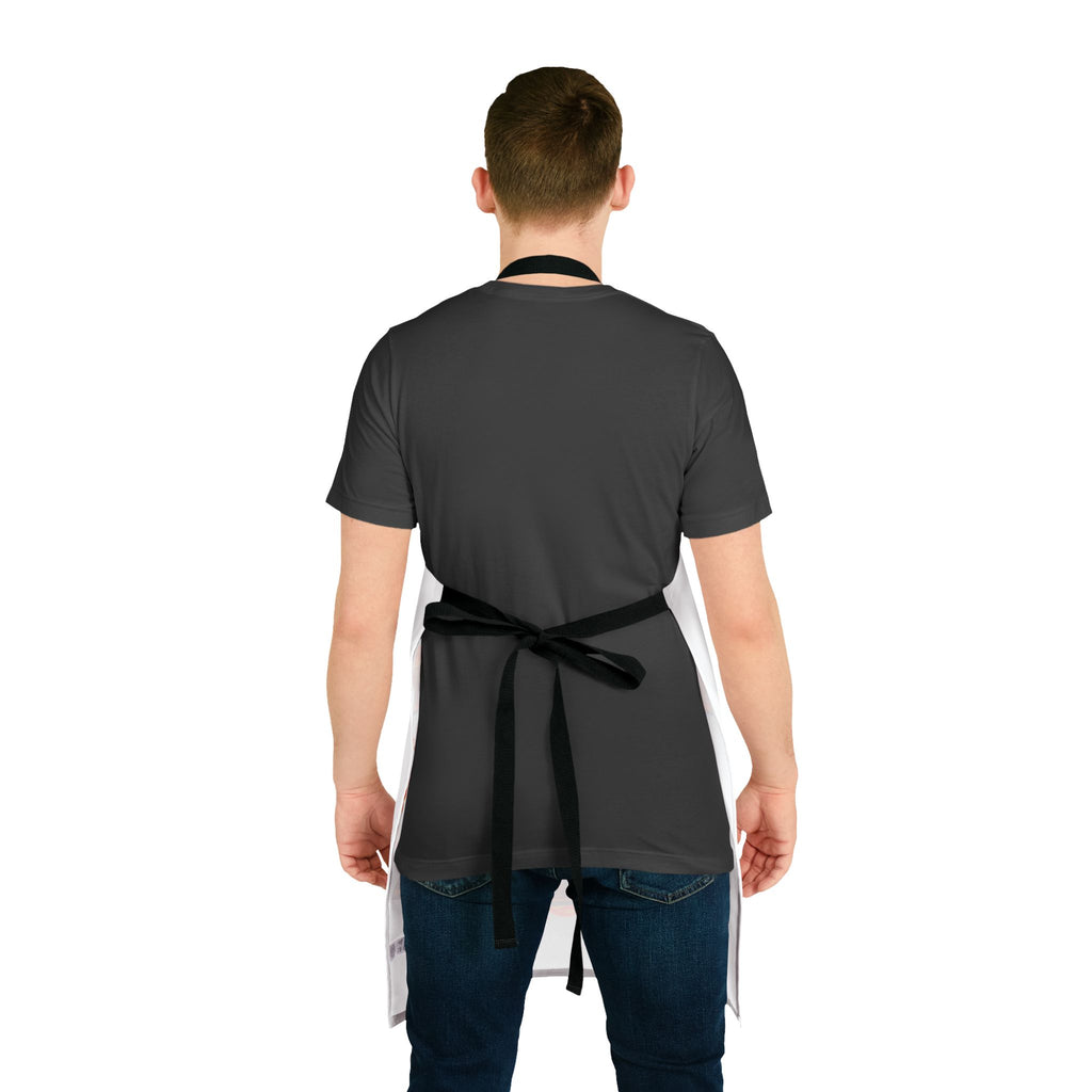 Firehouse Rule Apron — "If It's Not Sizzling, It's Not Serious" BBQ Grill Apron for Firefighters & Grill Masters