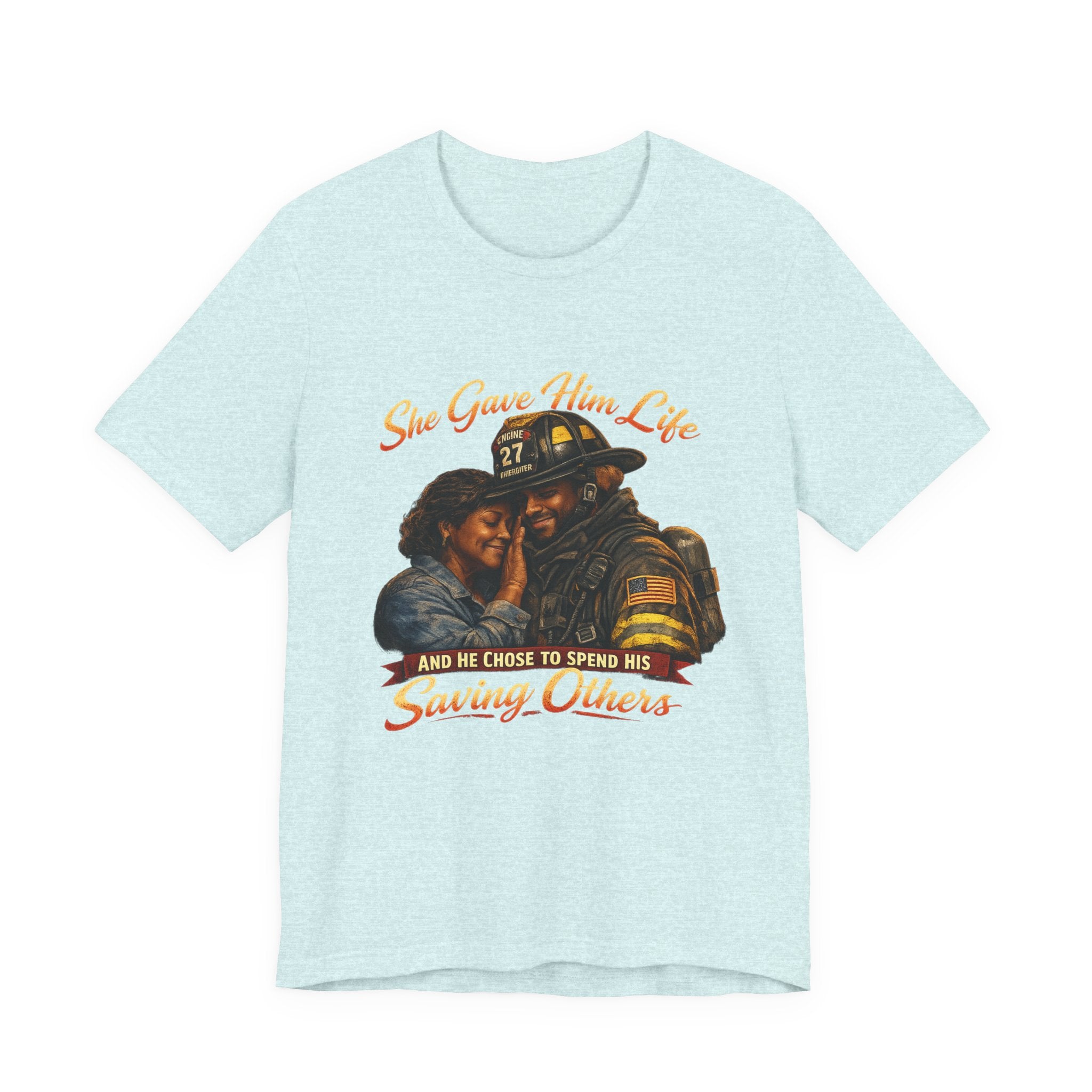 "She Gave Him Life and He Chose to Spend His Saving Others"   Firefighter Mom's Tribute