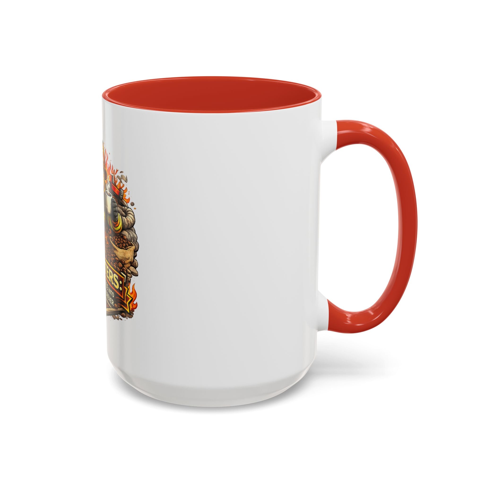 Firefighters Coffee Mug — "Turning Coffee Into Courage Since Forever" (11/15oz)