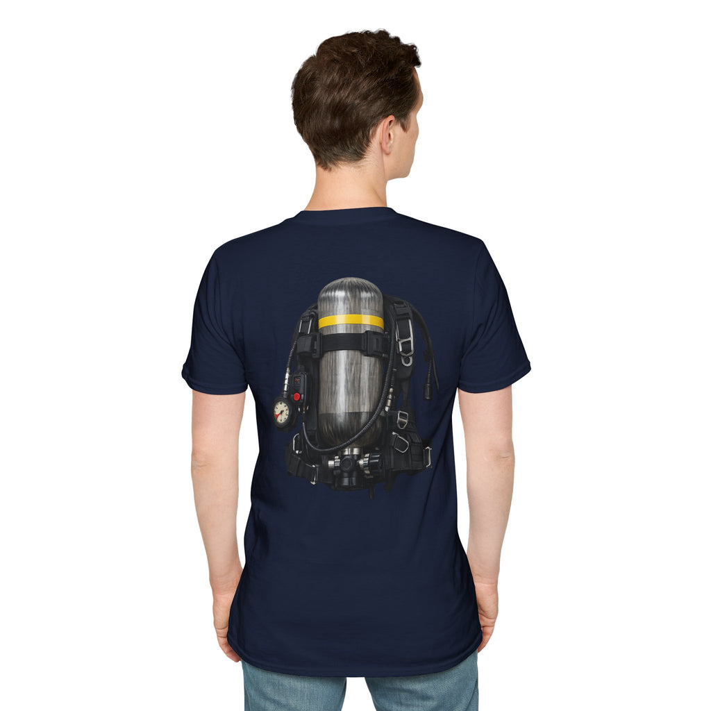 Firefighter SCBA T-Shirt – Self Contained Breathing Apparatus Tee