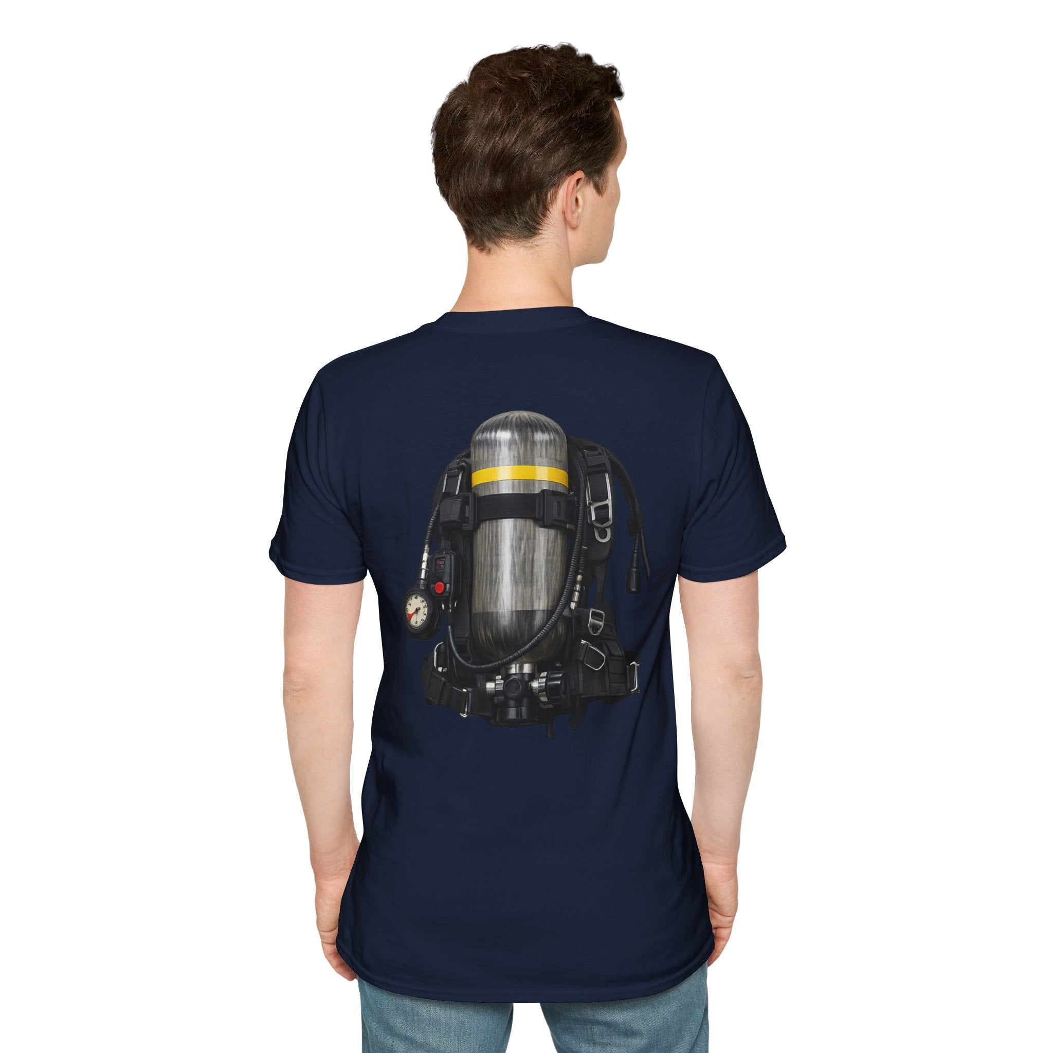 Firefighter SCBA T-Shirt – Self Contained Breathing Apparatus Tee