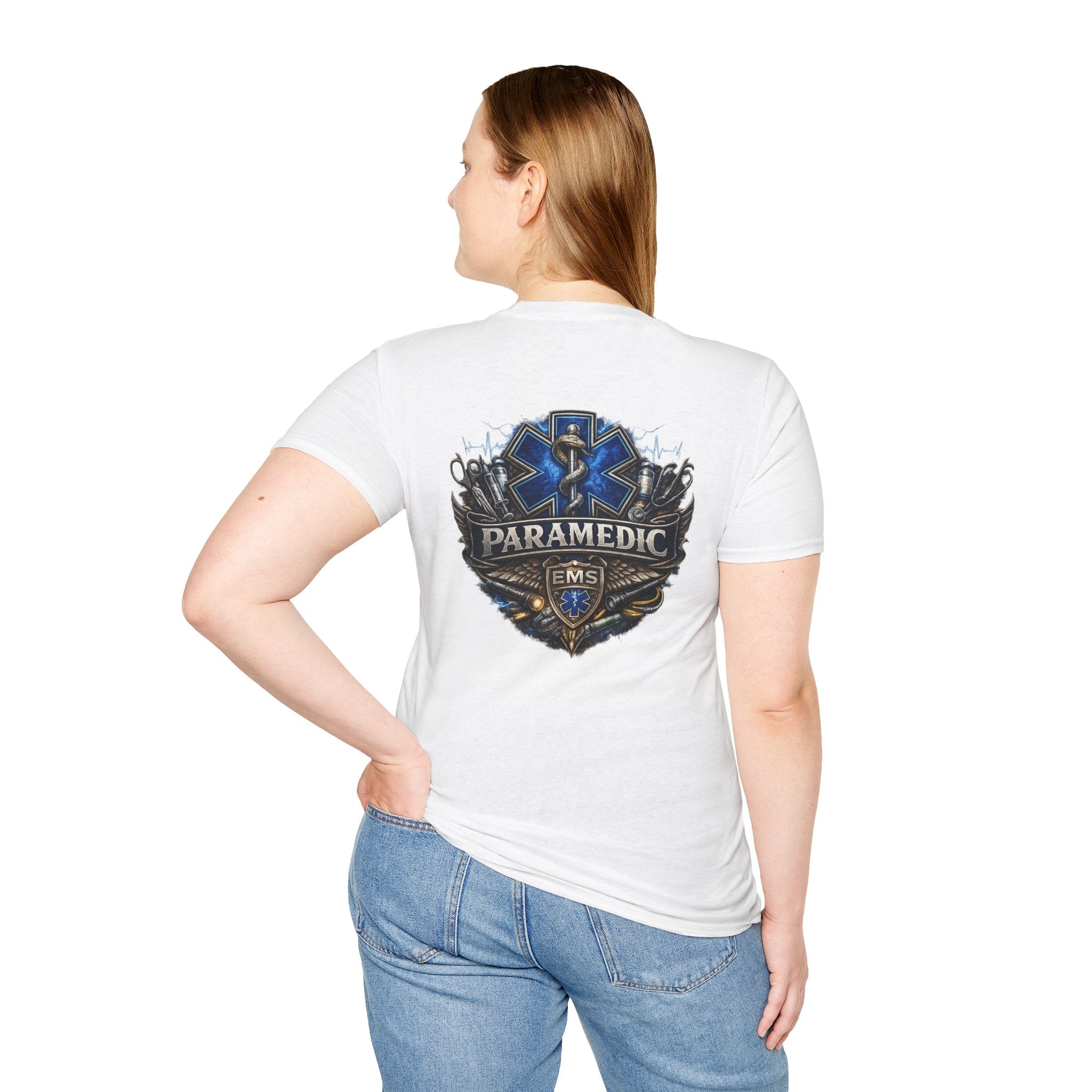 Paramedic EMS Badge T-Shirt — EMS Star of Life