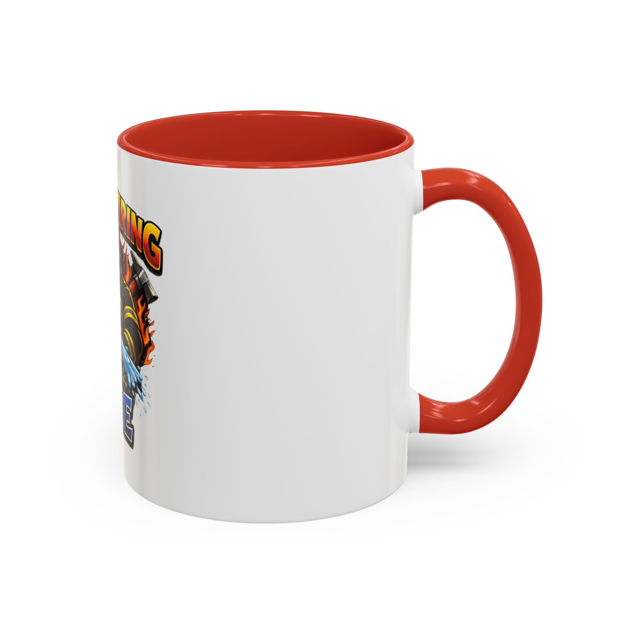 Stop Staring At My Hose Firefighter Coffee Mug