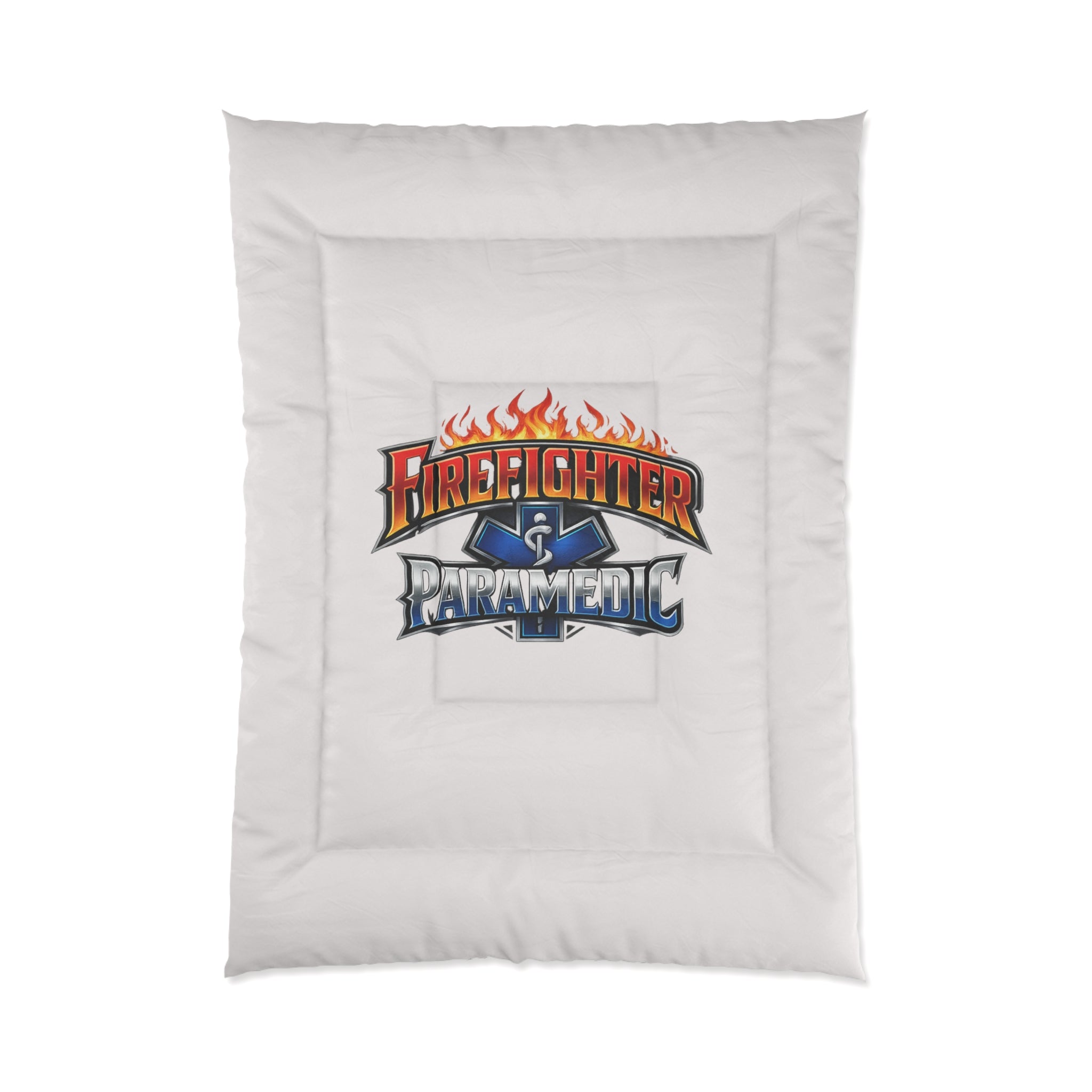 Firefighter & Paramedic Comforter – Emergency Services Logo Bedding