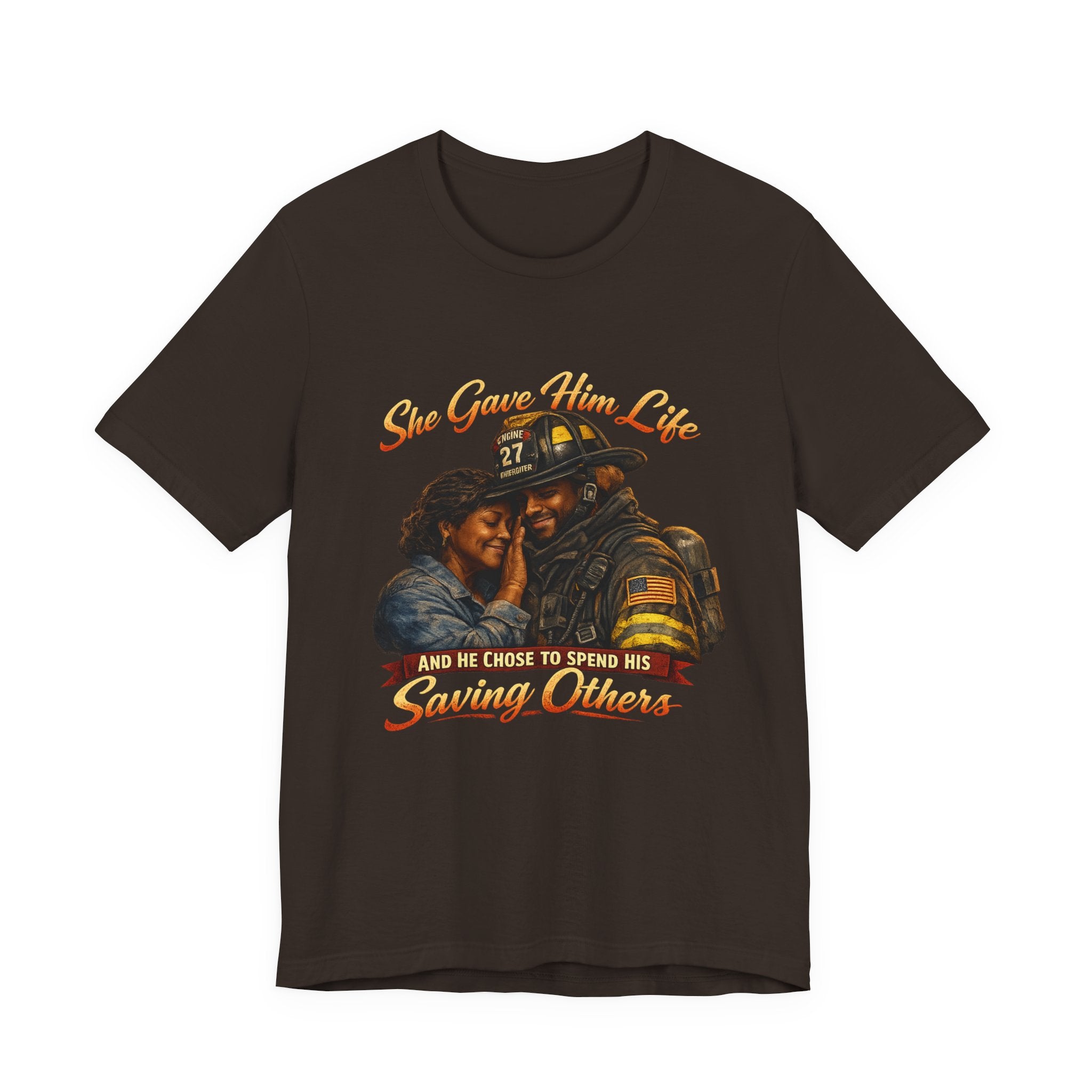 "She Gave Him Life and He Chose to Spend His Saving Others"   Firefighter Mom's Tribute