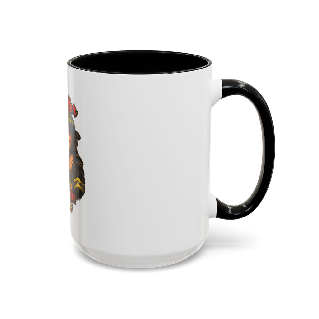 Firefighter Mom Coffee Mug — "Part Pride, Part Strength, All Love" (11/15oz)
