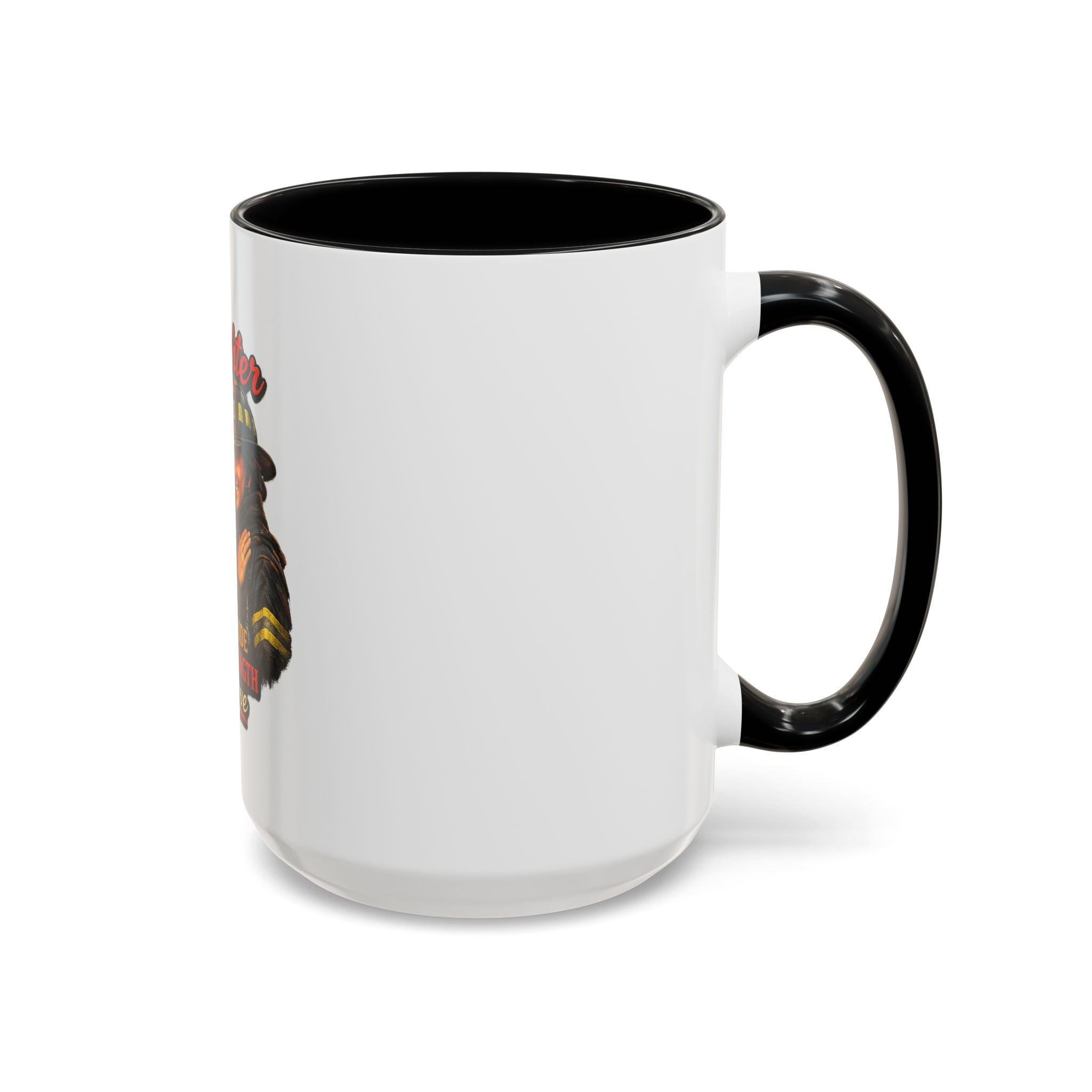 Firefighter Mom Coffee Mug — "Part Pride, Part Strength, All Love" (11/15oz)