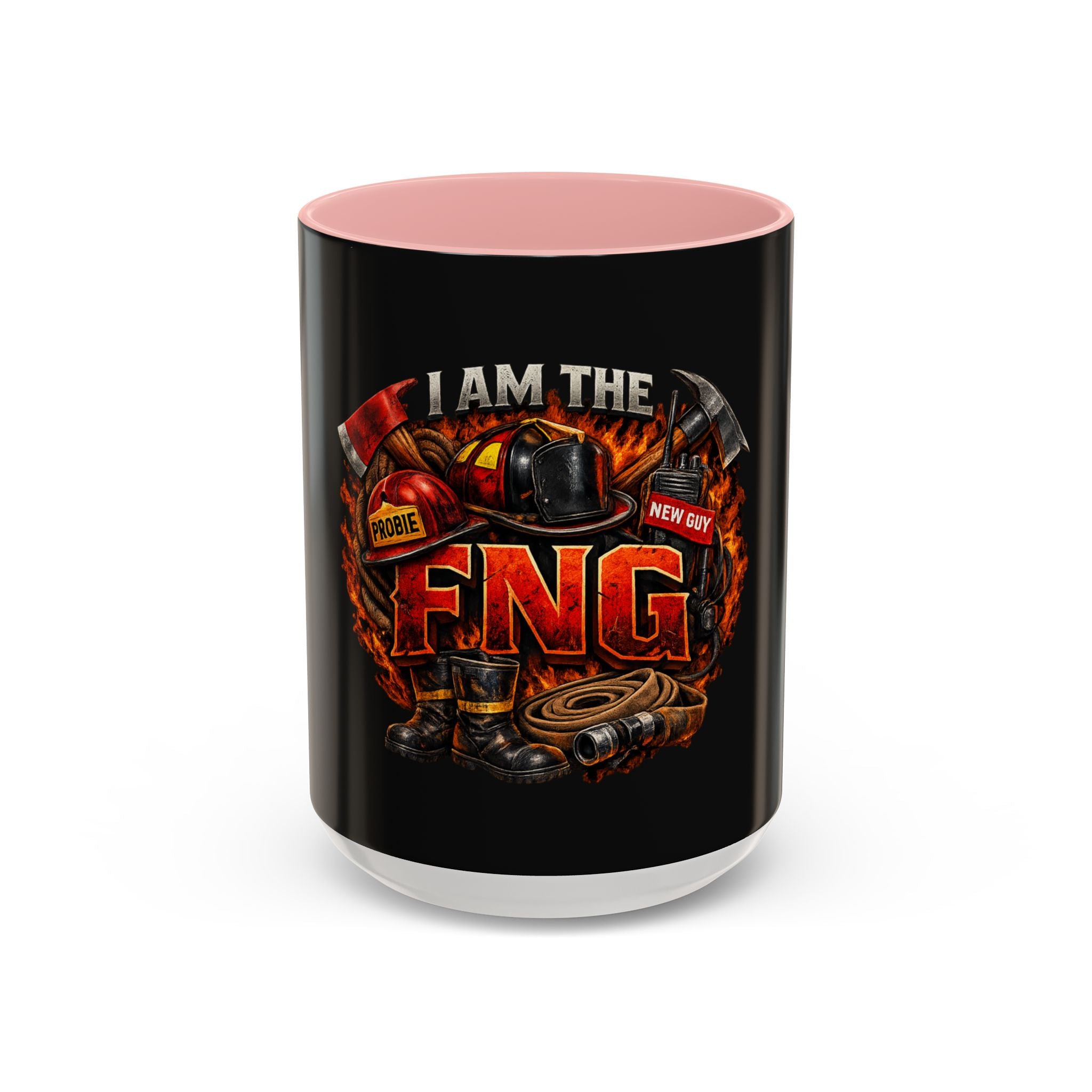 I Am The FNG Coffee Mug — Firefighter New Guy 11/15oz Accent Mug