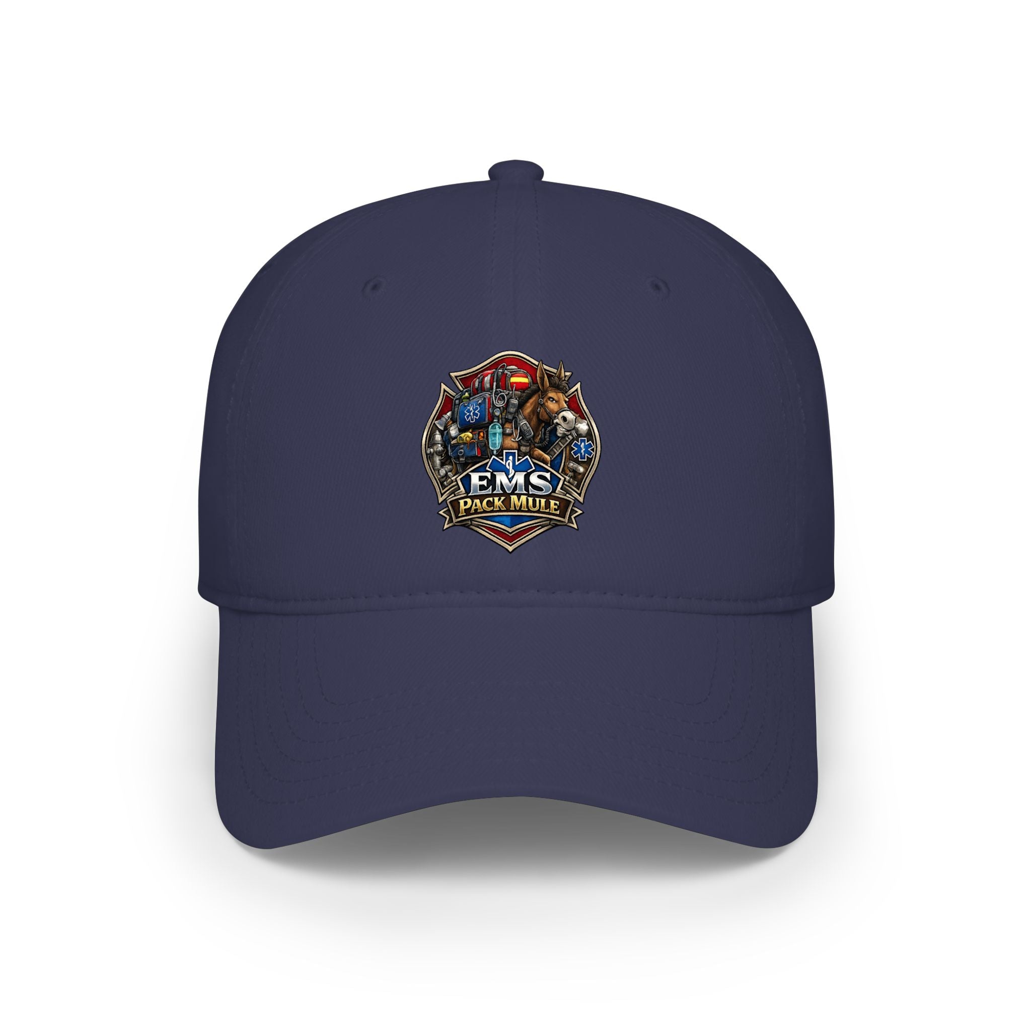 EMS Patch Low Profile Baseball Cap — First Responder Medic Tribute