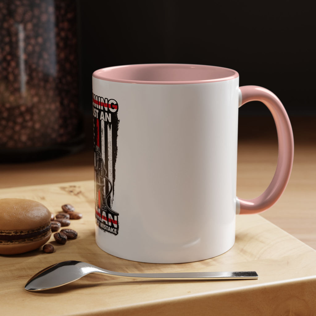 Coffee Mug - "Assuming I'm Just An Old Man" Firefighter Tribute Accent Mug (11/15oz)