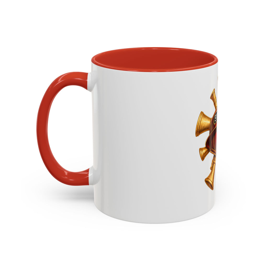 Fire Chief EMS & Firefighter Maltese Cross Coffee Mug — 911 Rescue Medical Emblem Accent Mug