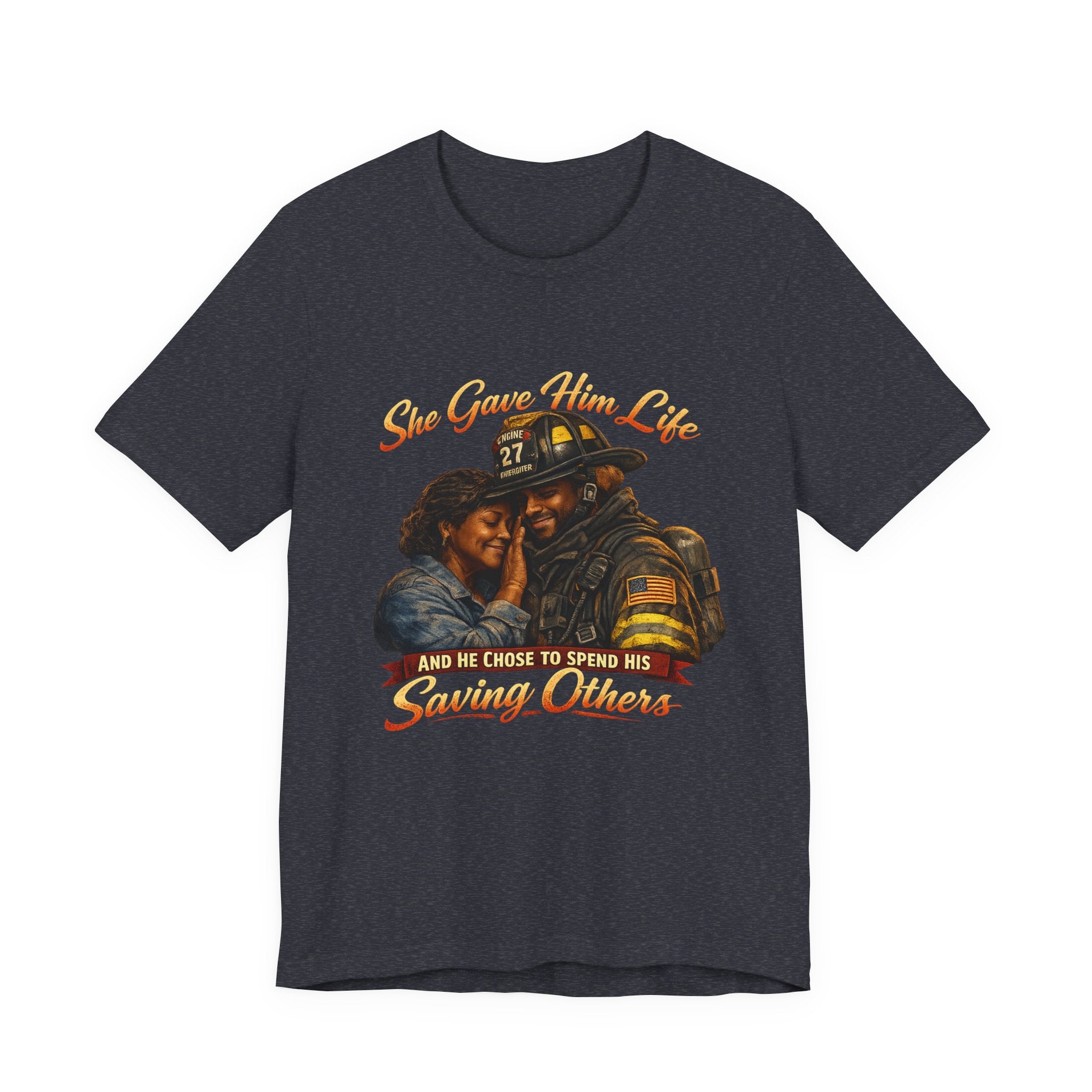 "She Gave Him Life and He Chose to Spend His Saving Others"   Firefighter Mom's Tribute