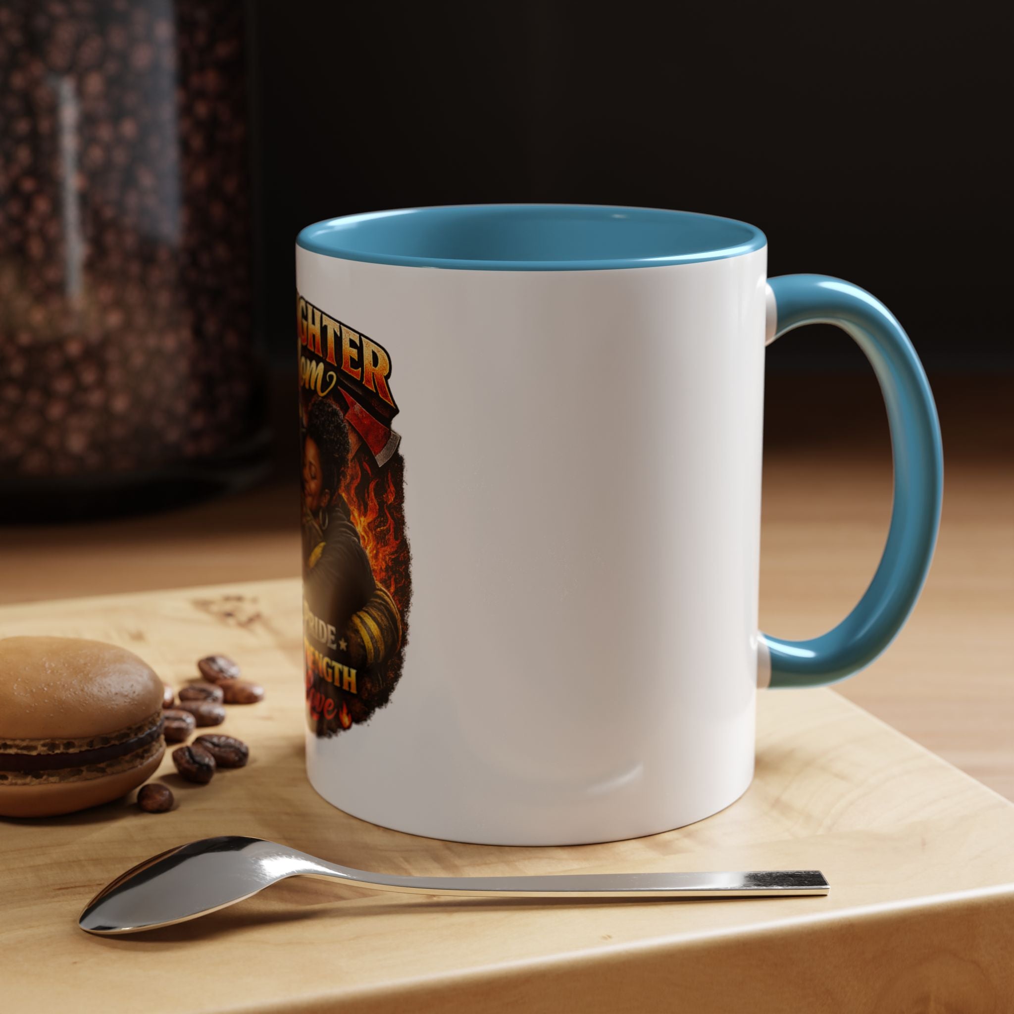Firefighter Mom Coffee Mug — "Part Pride, Part Strength, All Love" (11/15oz)