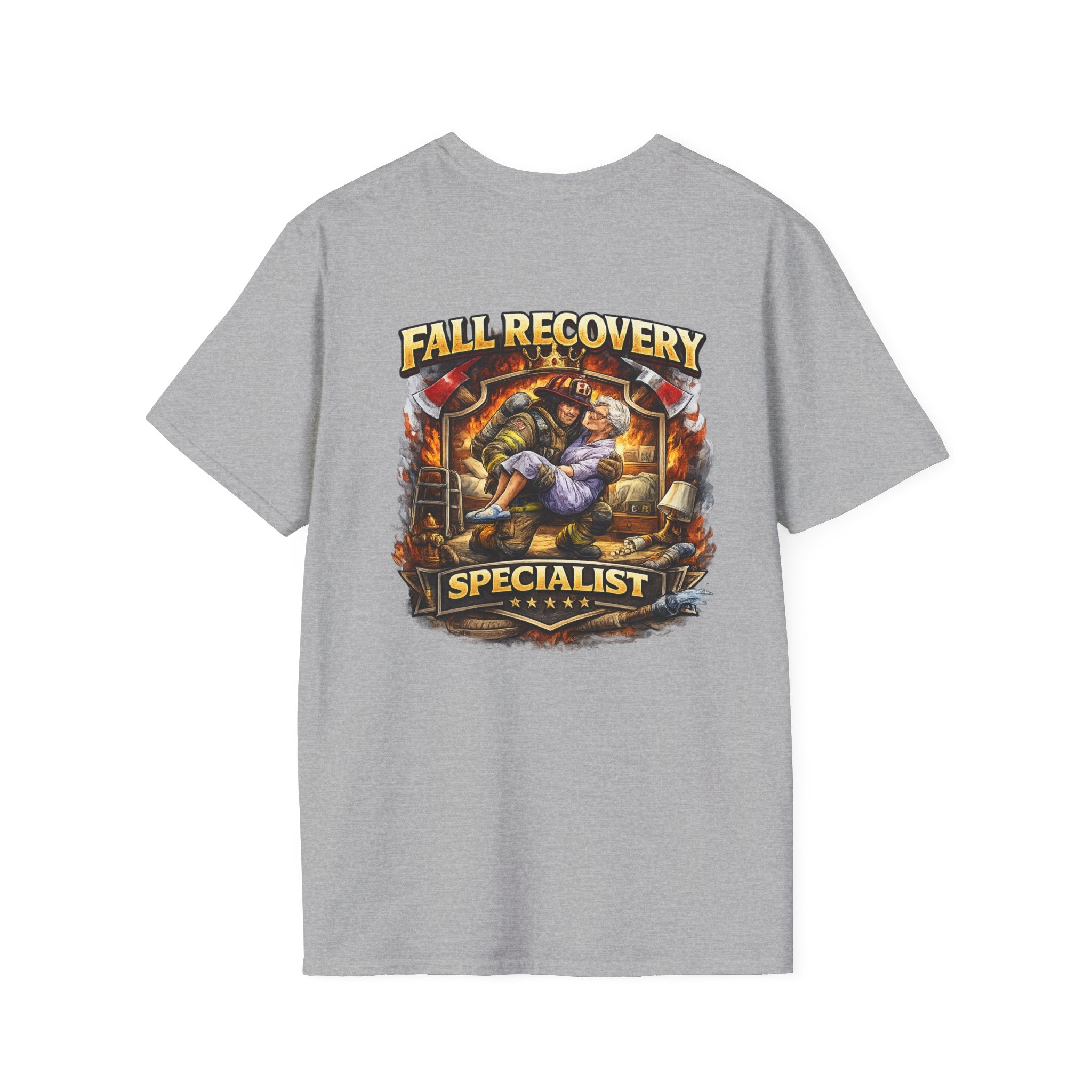 Fall Recovery Specialist T-Shirt - Rescue & Safety Crew Tee