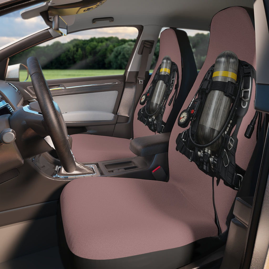 Firefighter SCBA Car Seat Covers — Protective Breathing Apparatus Design