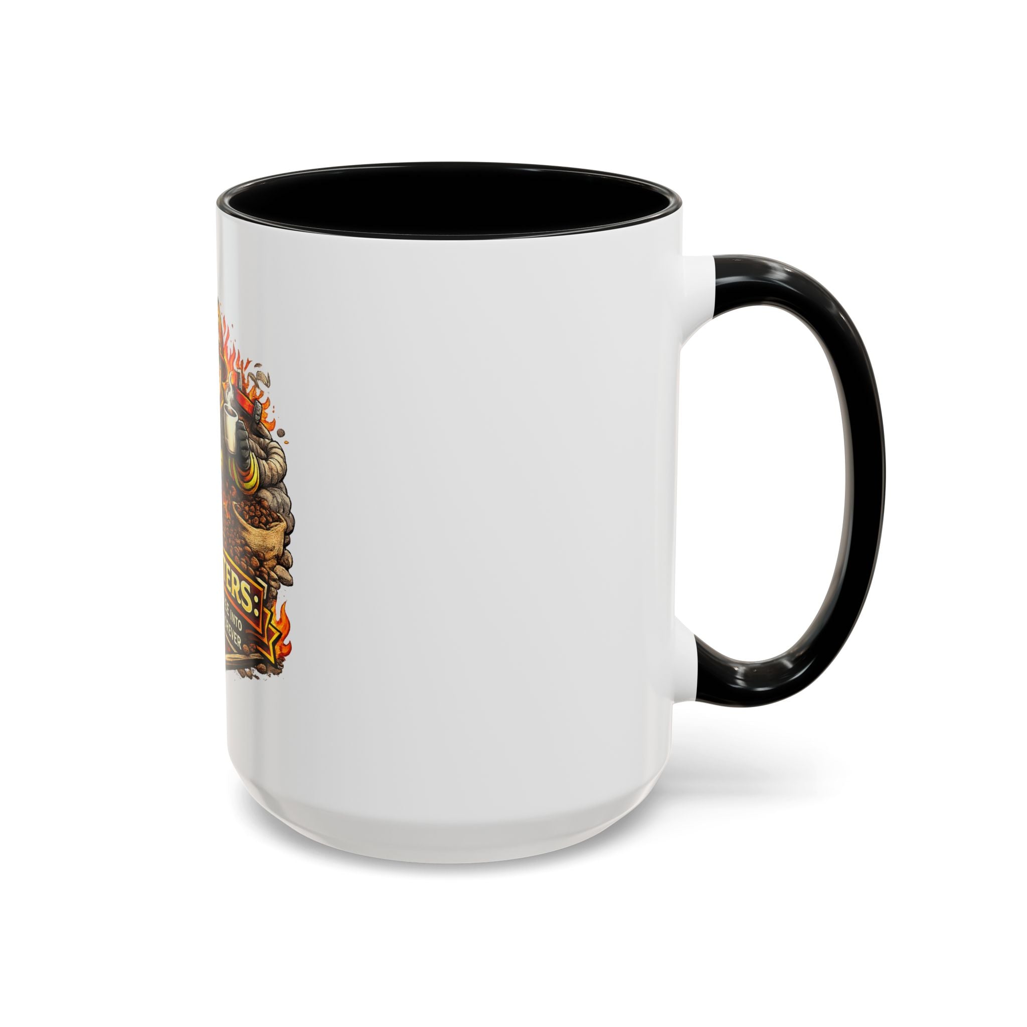 Firefighters Coffee Mug — "Turning Coffee Into Courage Since Forever" (11/15oz)