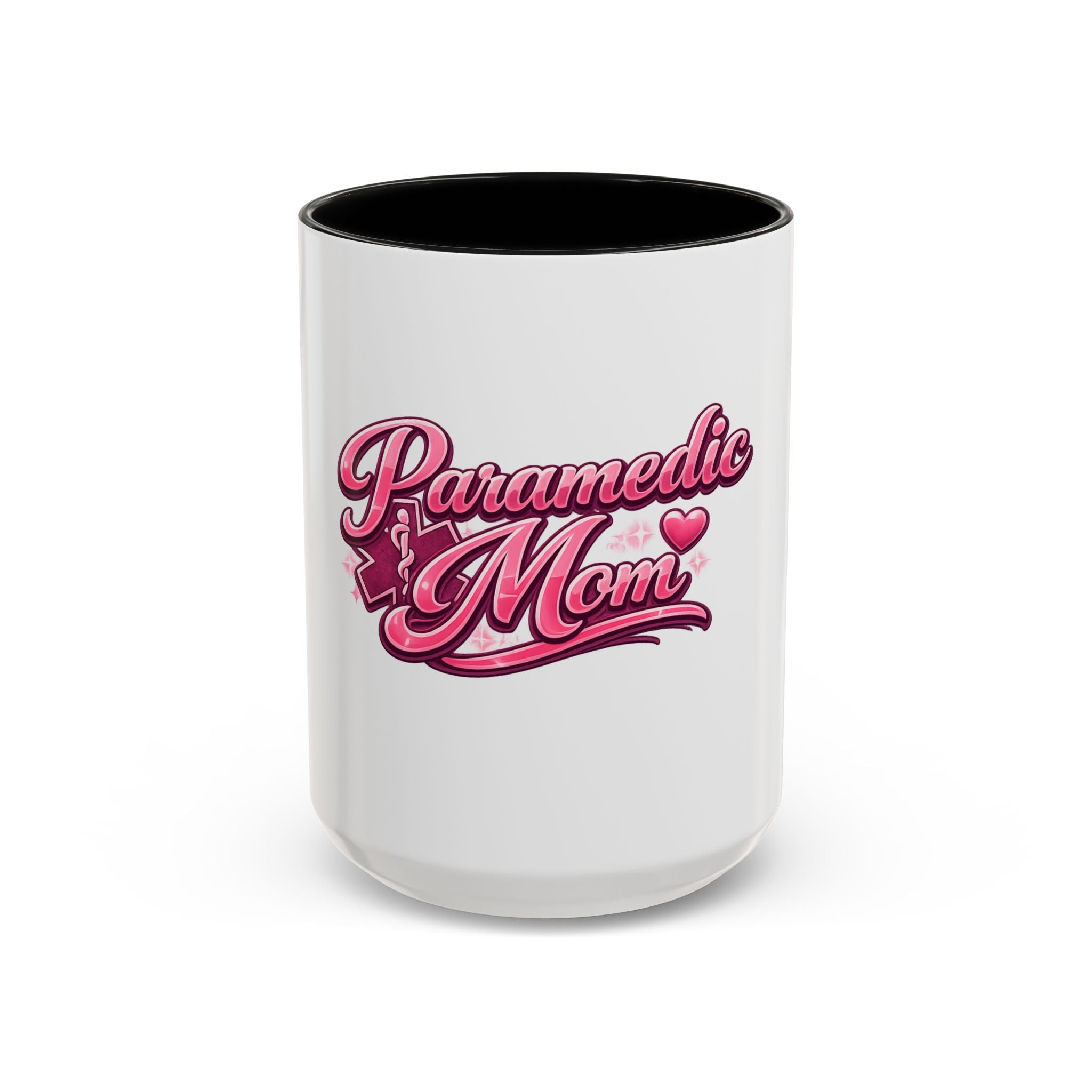 Paramedic Mom Accent Coffee Mug — (11/15oz)