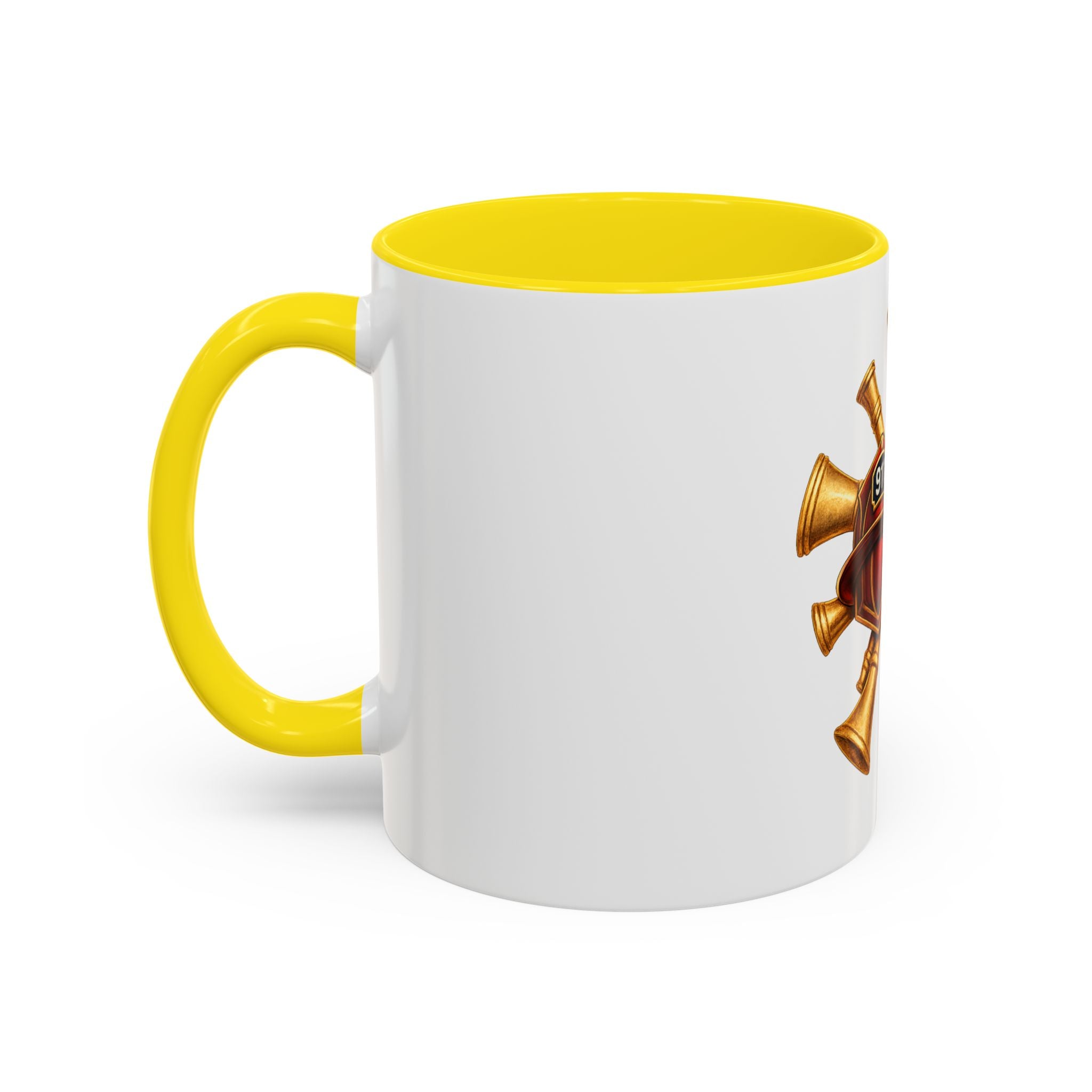 Fire Chief EMS & Firefighter Maltese Cross Coffee Mug — 911 Rescue Medical Emblem Accent Mug